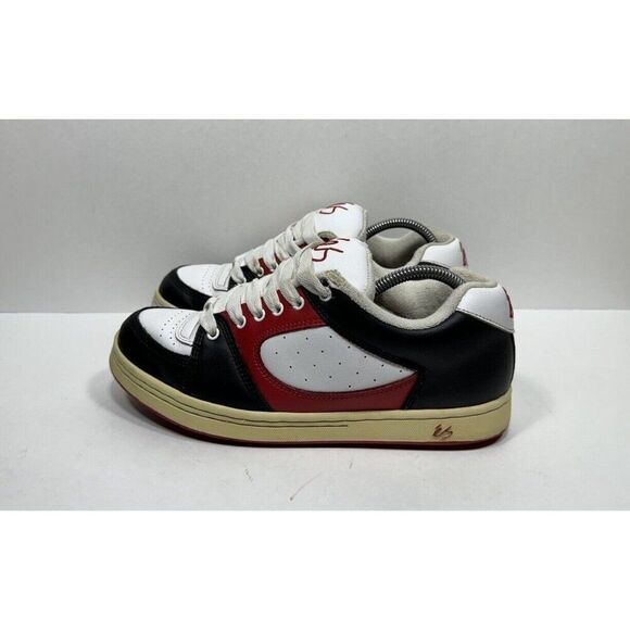 Vintage ES Accel Og Black‎ Red White Skateboard Shoes Men’s Size 9 main image 5